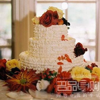 办明星般婚礼 7法则选对蛋糕