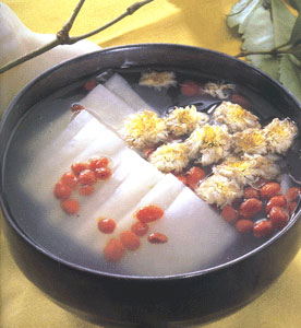 菊花胡萝卜汤