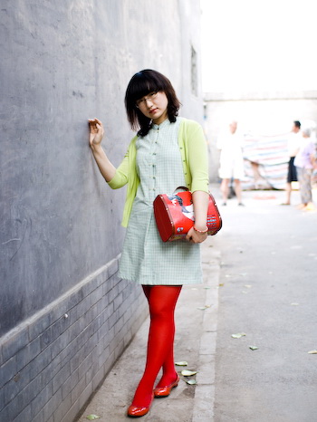 北京街拍 看大街小巷街头潮人时尚装