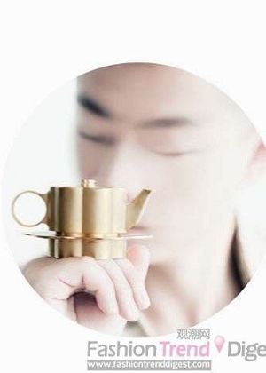 “福气”的茶壶
