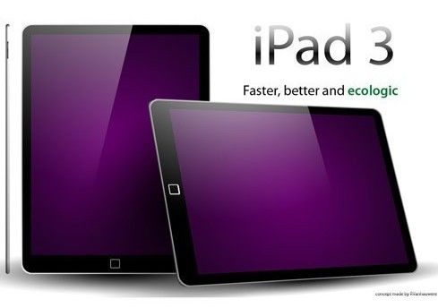 苹果第三代平板电脑iPad 3猜测外观