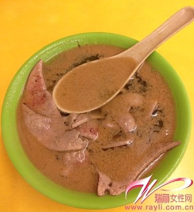 美味的猪肝汤