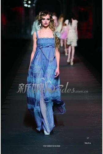 2012新娘风尚 宝石蓝诱惑