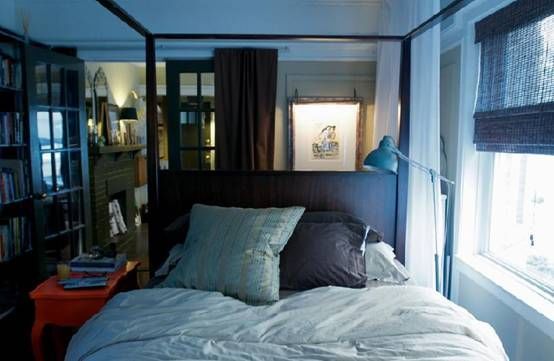 卧室整体的色调要柔和，尽量选用淡雅、温暖的的色彩