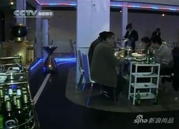 大陆机器人餐厅，中国济南