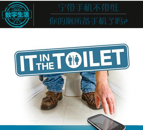 宁带手机不带纸 你的厕所备手机了吗？